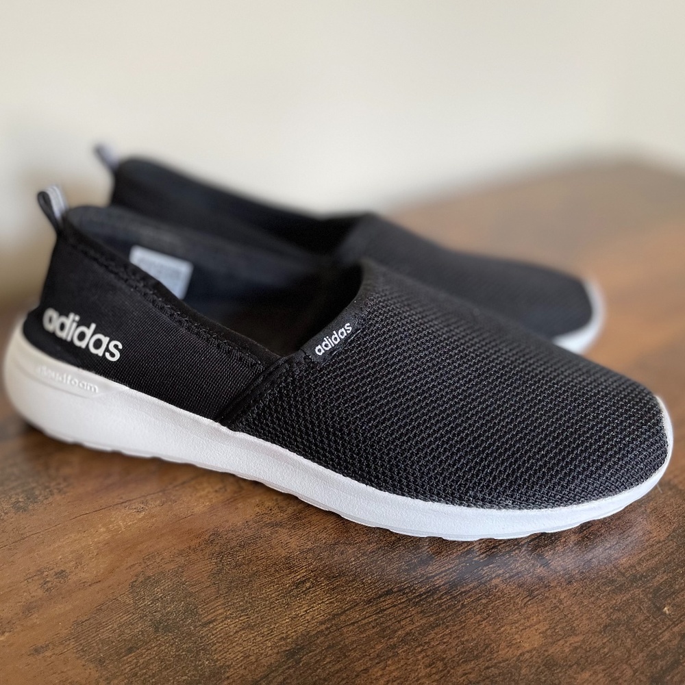 Adidas Womens Cloudfoam Lite Racer Slip On